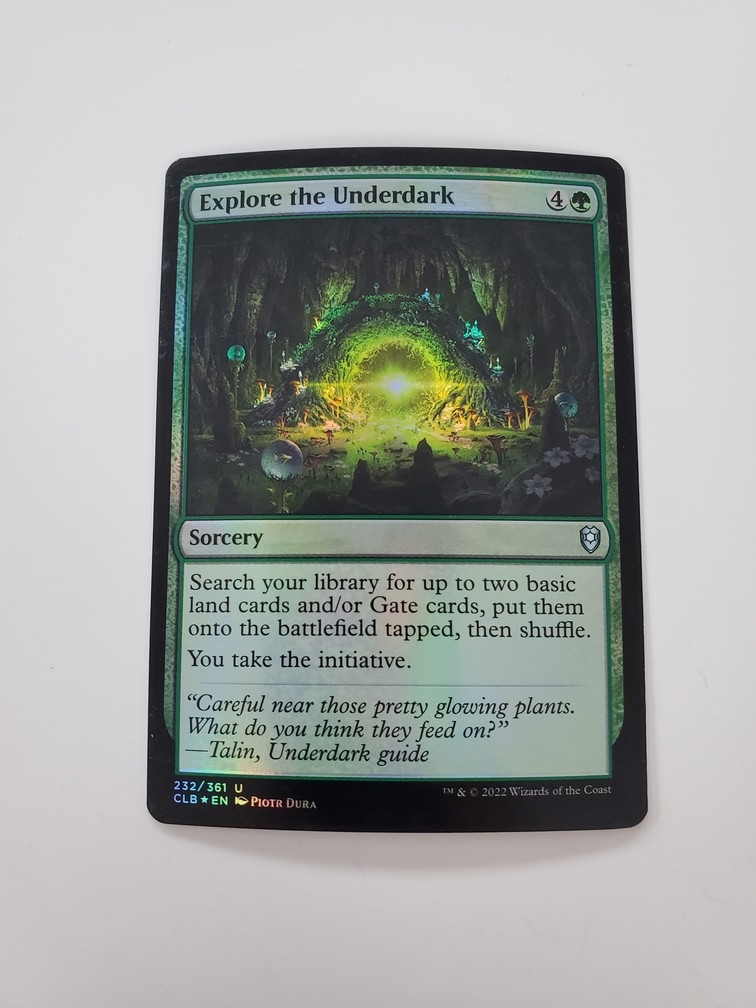 Explore the Underdark (Foil)