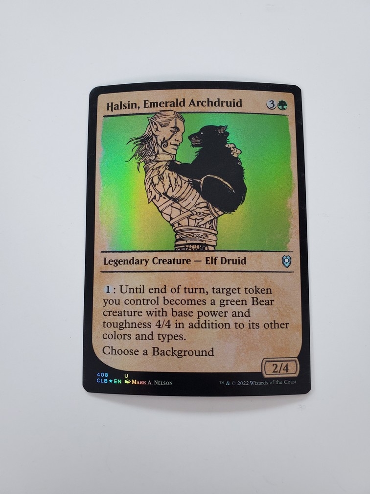 Halsin, Emerald Archdruid (Showcase) (Foil)