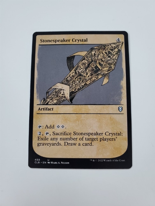 Stonespeaker Crystal (Showcase)