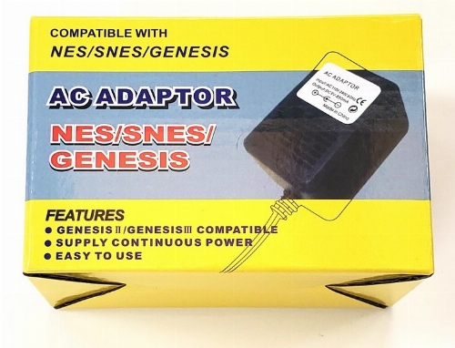 NES/SNES/SEGA Multi AC Adapter (NEW)