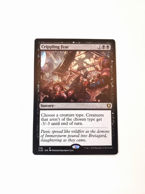 Crippling Fear