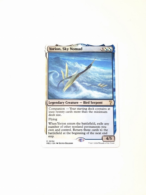 Yorion, Sky Nomad (White Border)