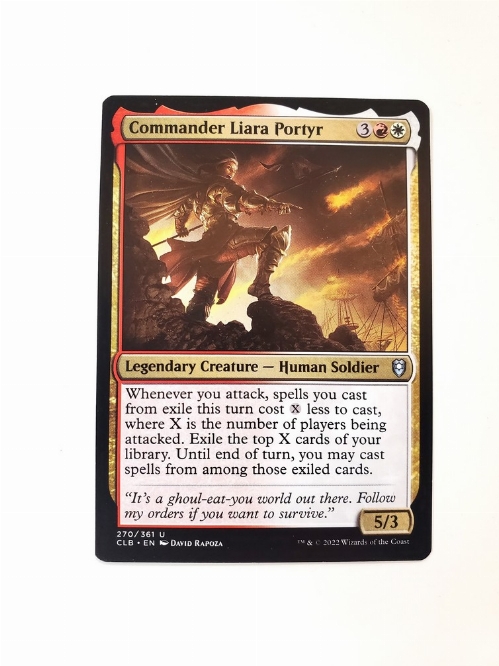 Commander Liara Portyr