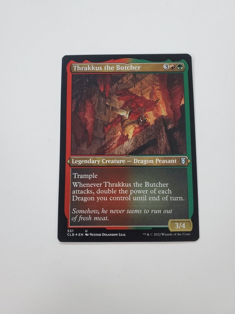 Thrakkus the Butcher (Foil Etched)