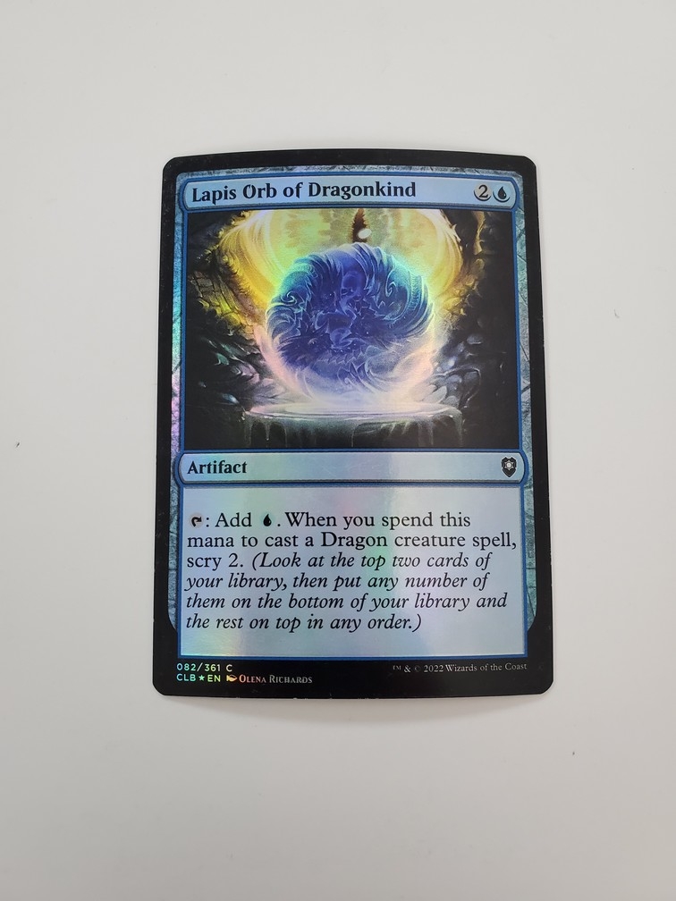 Lapis Orb of Dragonkind (Foil)