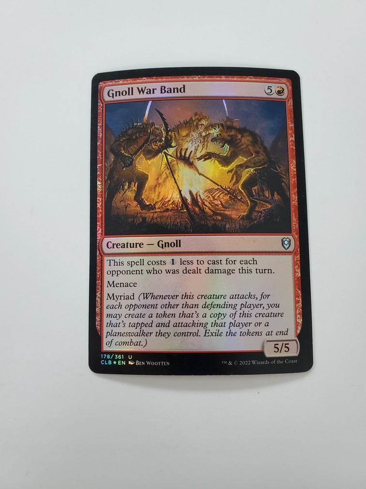 Gnoll War Band (Foil)