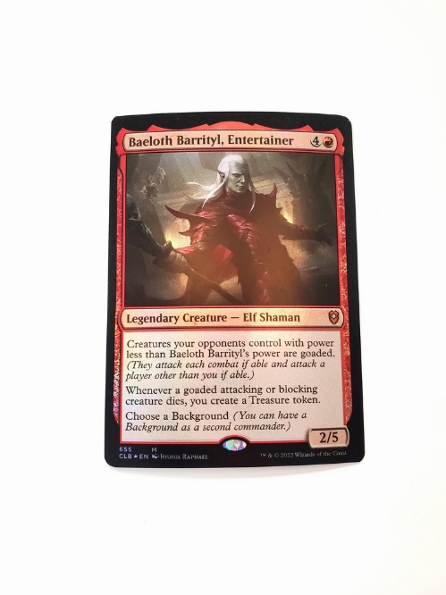 Baeloth Barrityl, Entertainer (Foil)