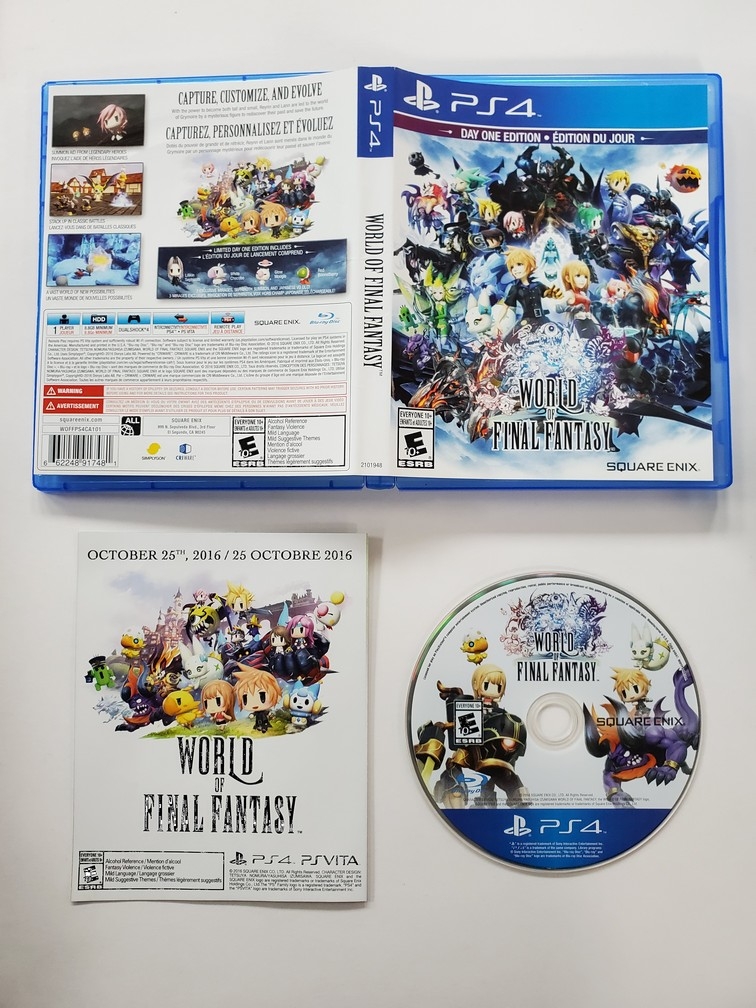 World of Final Fantasy [Day One Edition] (CIB)
