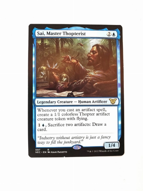 Sai, Master Thopterist