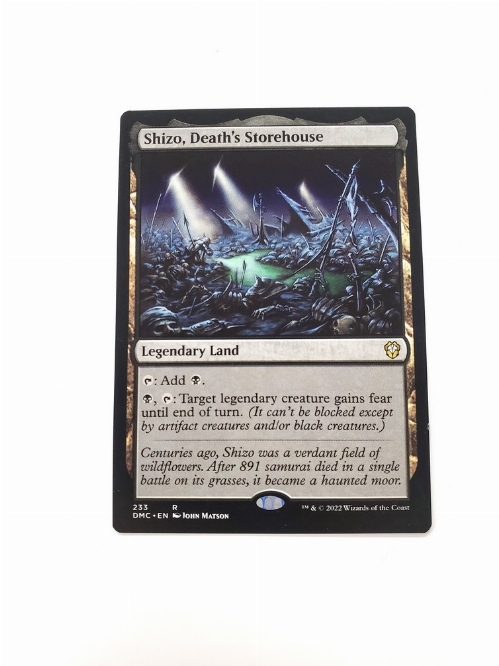 Shizo, Death's Storehouse