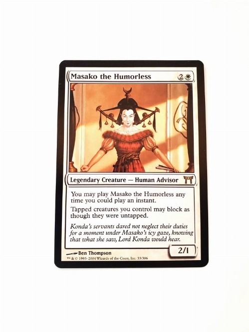 Masako the Humorless