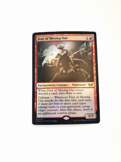 Fear of Missing Out (Foil)