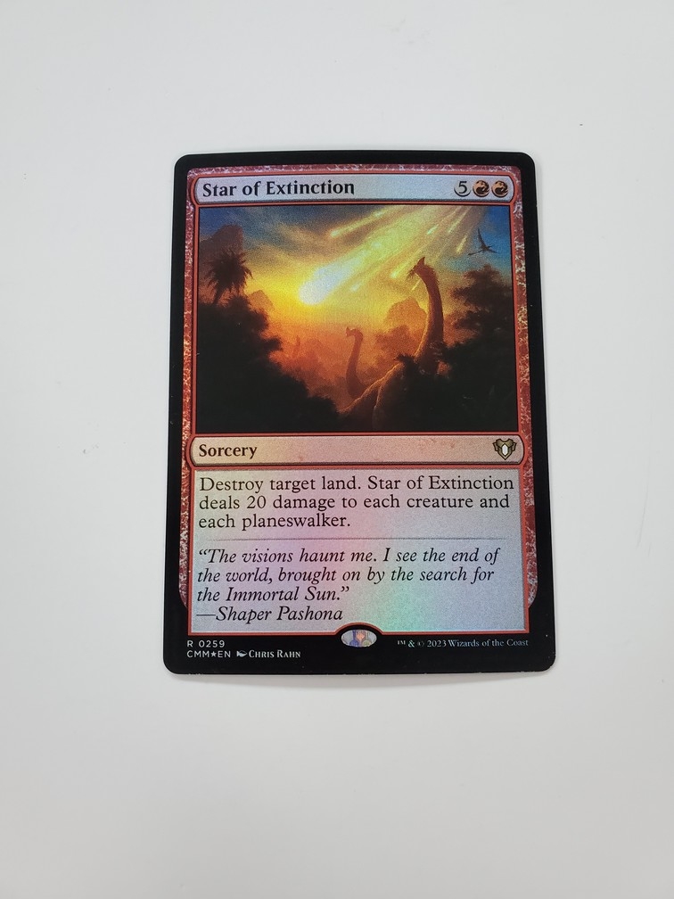 Star of Extinction (Foil)