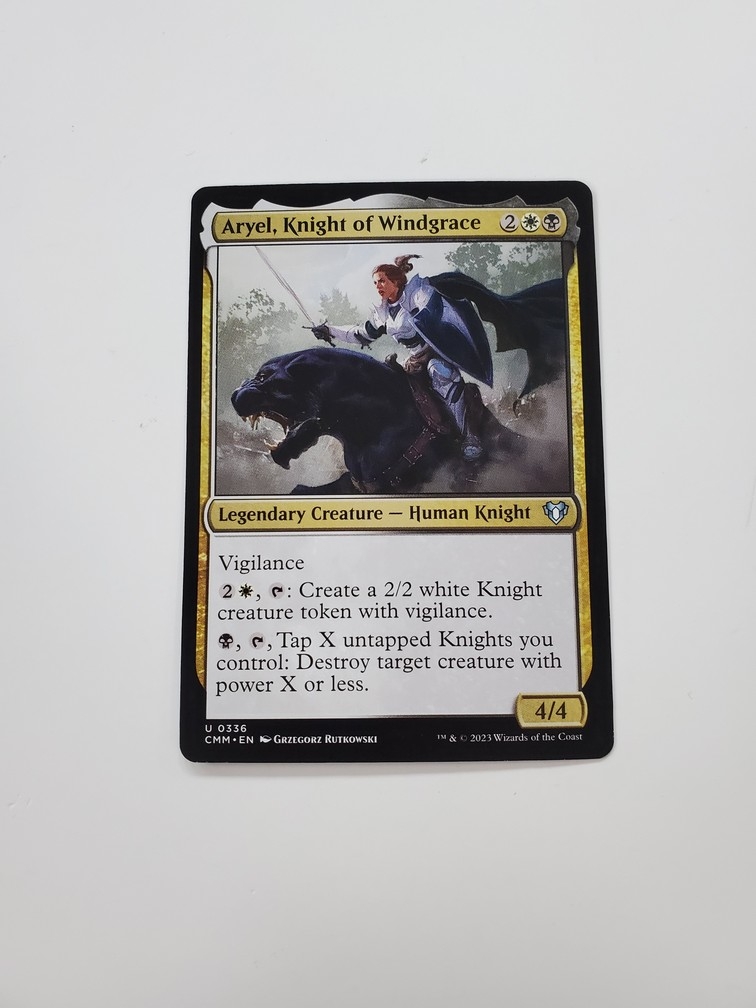 Aryel, Knight of Windgrace