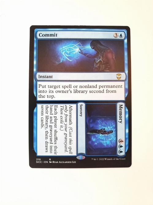 Commit // Memory