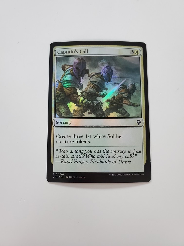 Captain's Call (Foil)