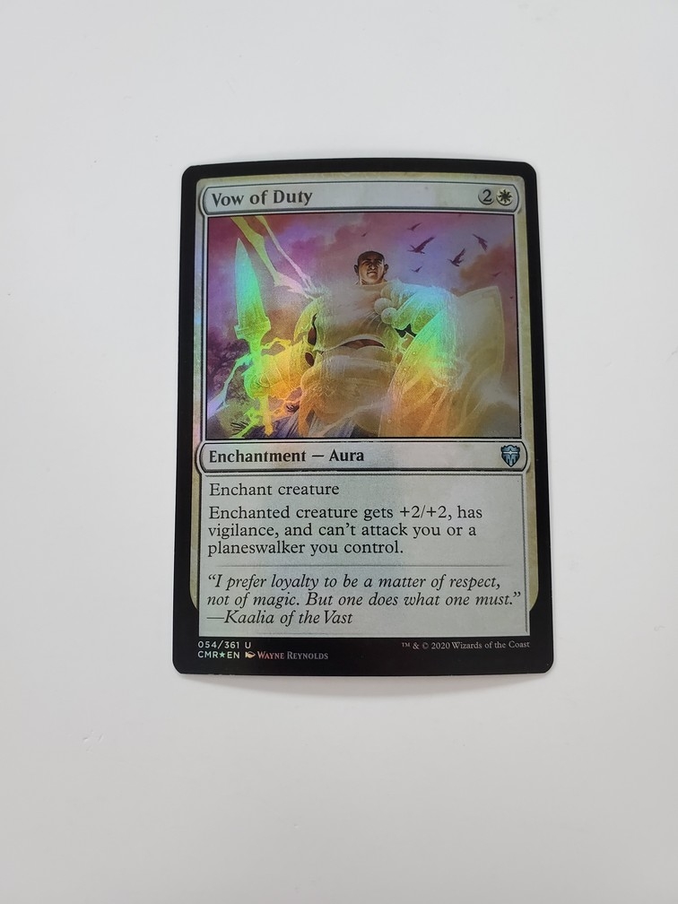 Vow of Duty (Foil)