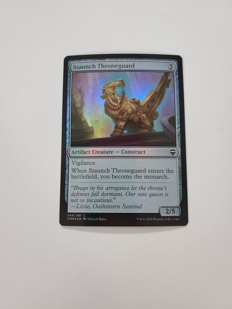 Staunch Throneguard (Foil)