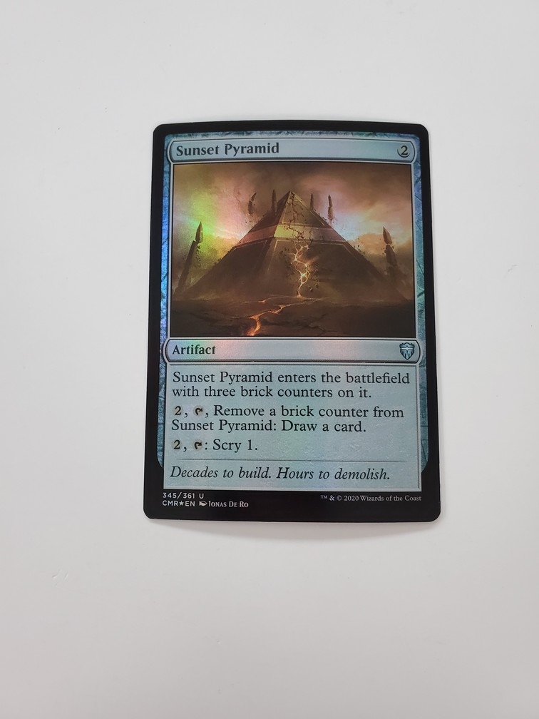 Sunset Pyramid (Foil)