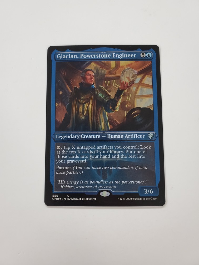 Glacian, Powerstone Engineer (Foil Etched)