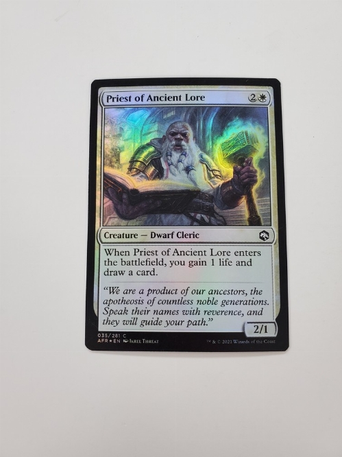 Priest of Ancient Lore (Foil)