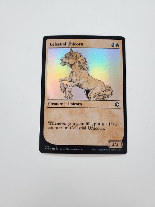 Celestial Unicorn (Showcase) (Foil)