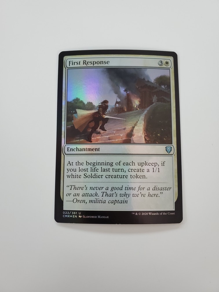 First Response (Foil)