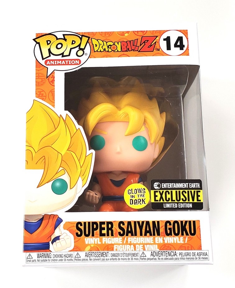 Super Saiyan Goku (Glows in the Dark) #14 (NEW)