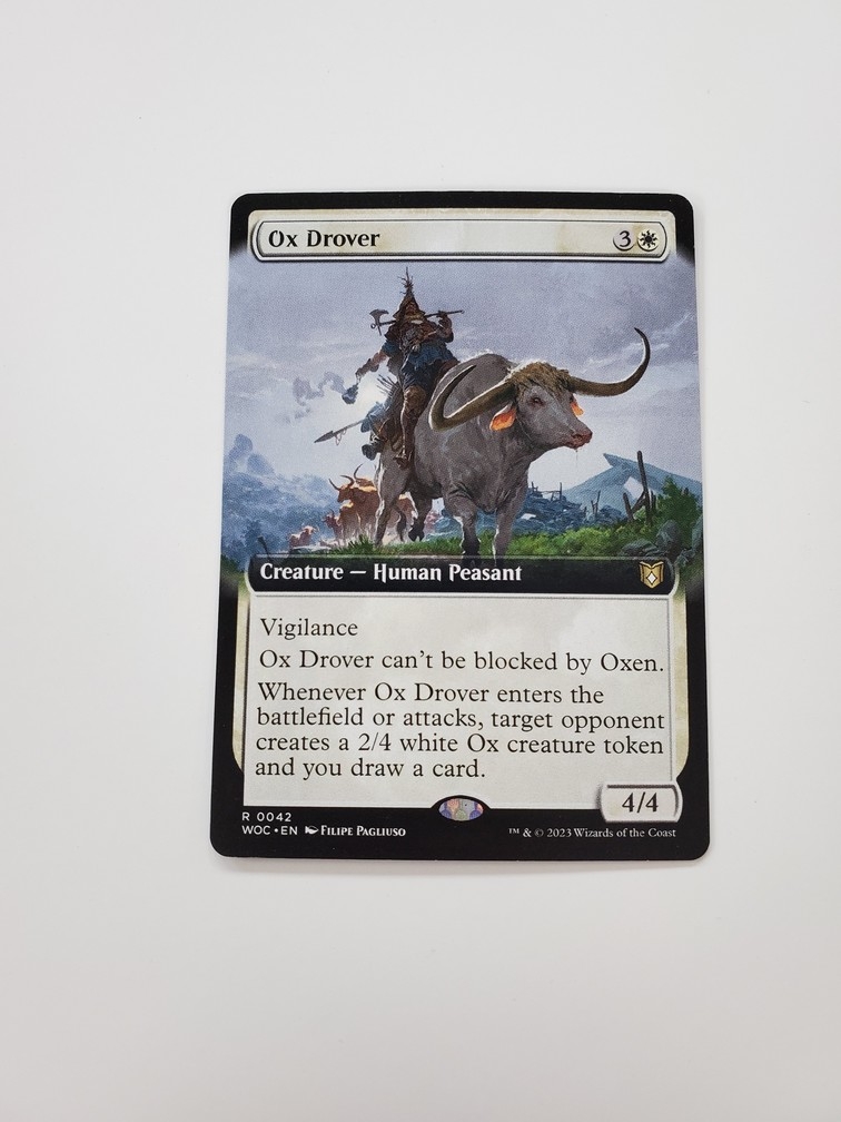 Ox Drover (Extended Art)