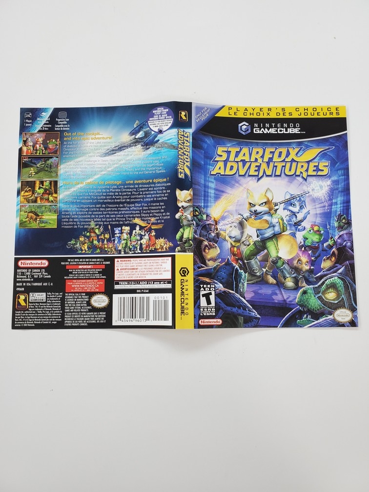 Star Fox: Adventures (Player's Choice) (B)