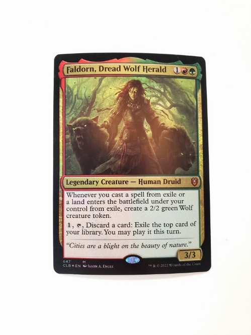 Faldorn, Dread Wolf Herald (Foil)