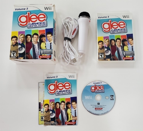 Karaoke Revolution: Glee 2 (Microphone Bundle) (CIB)