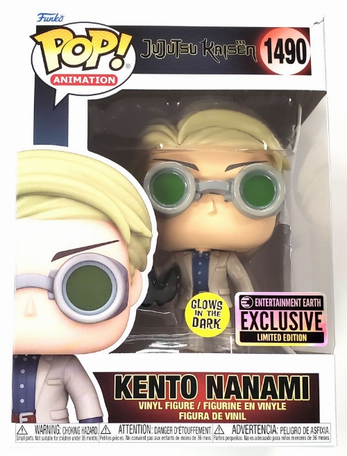 Jujutsu Kaisen - Kento Nanami (Glows in the Dark) (Entertainment Earth Exclusive Limited Edition) #1490 (NEW)