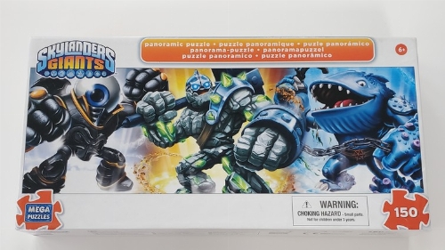 Skylanders Giants - Mega Puzzles - Eye Brawl, Crusher, Thumpback (CIB)