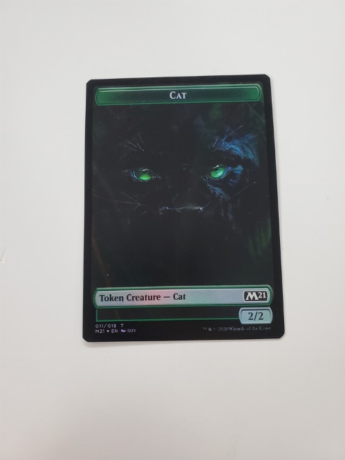 Beast // Cat (011) - Double-Sided Token (Foil)