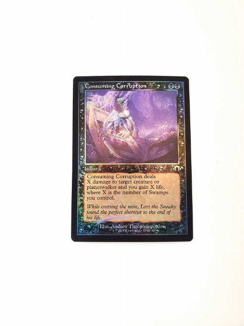 Consuming Corruption (Retro Frame) (Foil)