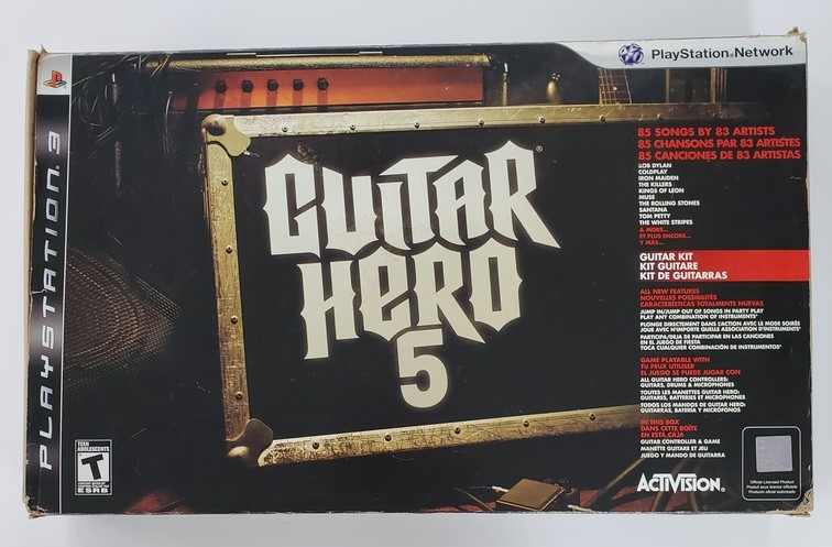 Guitar Hero 5 [Guitar Bundle] (CIB)