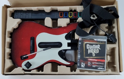 Guitar Hero 5 [Guitar Bundle] (CIB)