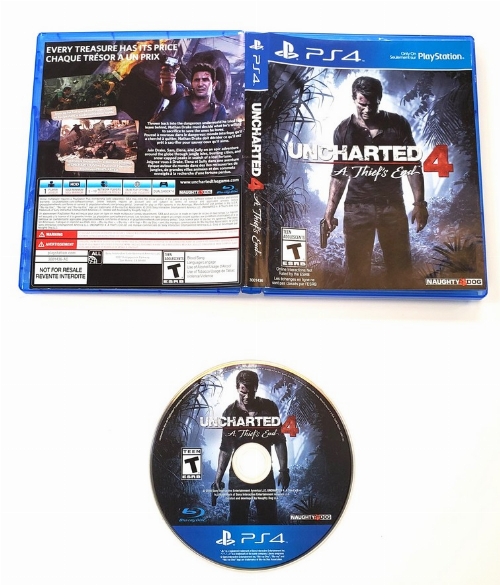 Uncharted 4: A Thief's End (CIB)