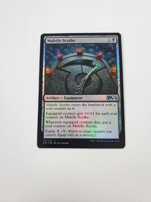 Malefic Scythe (Foil)