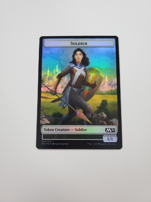 Soldier // Treasure - Double-Sided Token (Foil)