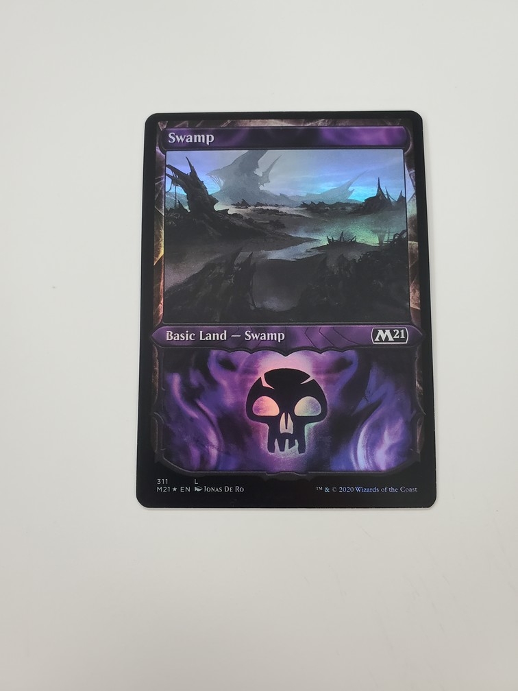 Swamp (311) (Showcase) (Foil)