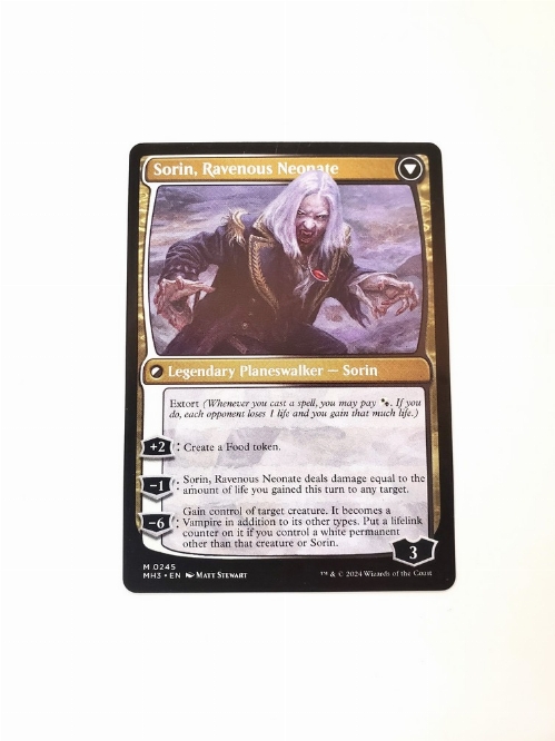 Sorin of House Markov // Sorin, Ravenous Neonate