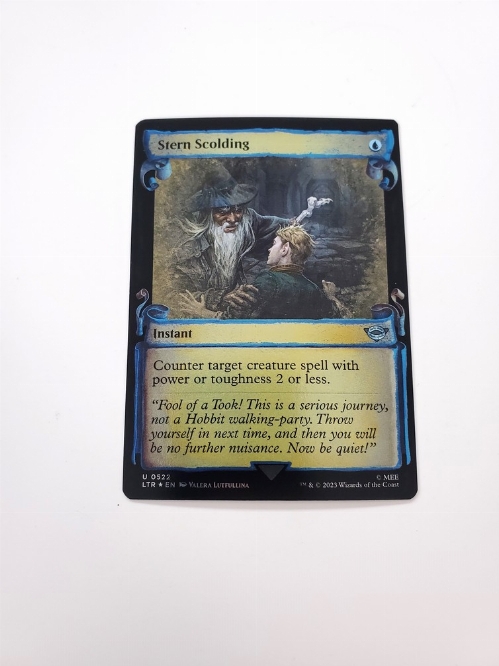 Stern Scolding (Showcase Scrolls) (Foil)