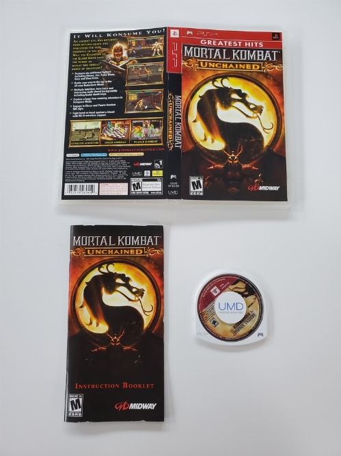 Mortal Kombat: Unchained (Greatest Hits) (CIB)