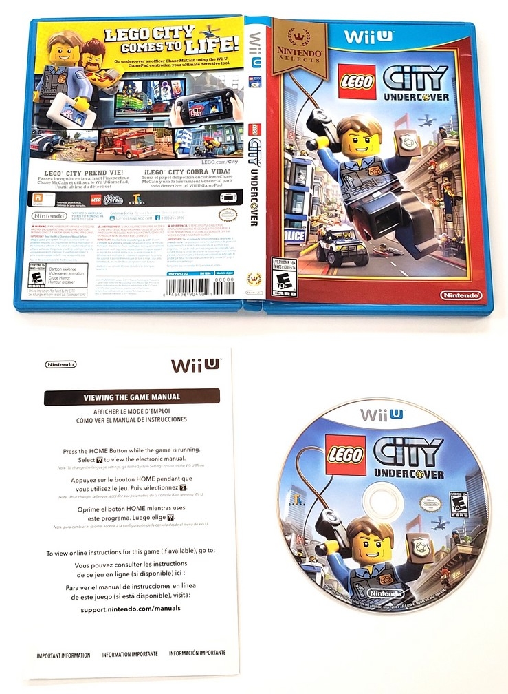 LEGO City: Undercover (Nintendo Selects) (CIB)