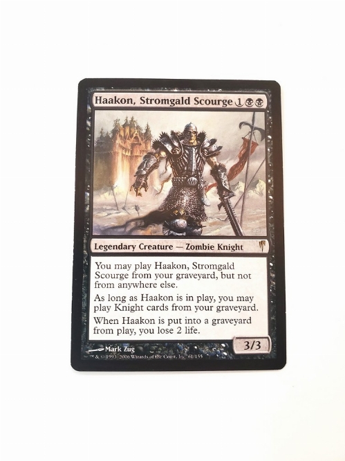 Haakon, Stromgald Scourge