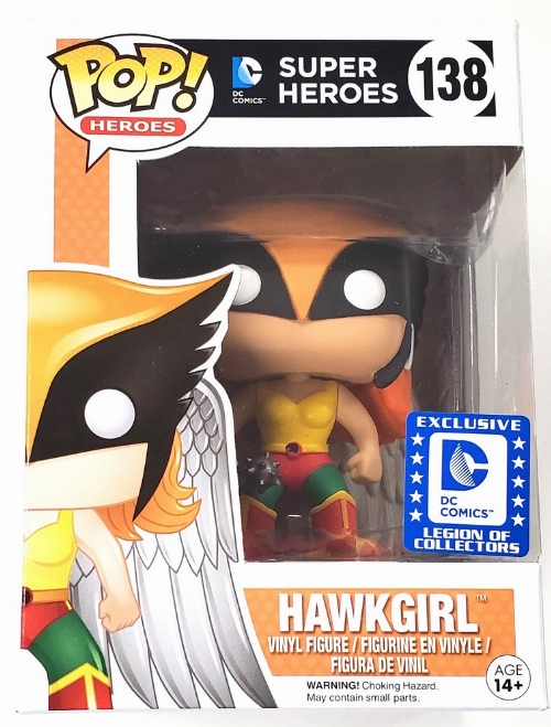 DC Super Heroes - Hawkgirl (DC Comics Legion of Collector Exclusive) #138 (NEW)