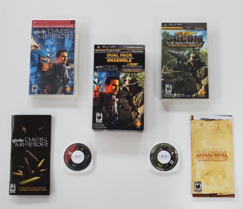 Syphon Filter: Dark Mirror & SOCOM: Fireteam Bravo [Dual Pack] (CIB)