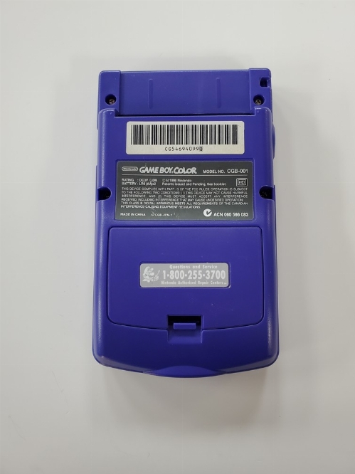 Game Boy Color Grape (Model CGB-001) (CIB)